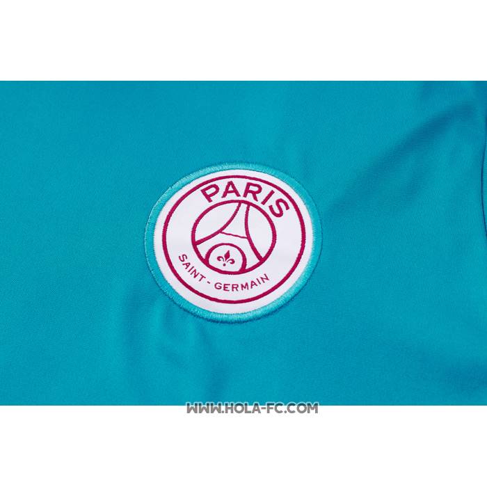 Chandal del Paris Saint-Germain 2024-2025 Manga Corta Verde - Pantalon Corto